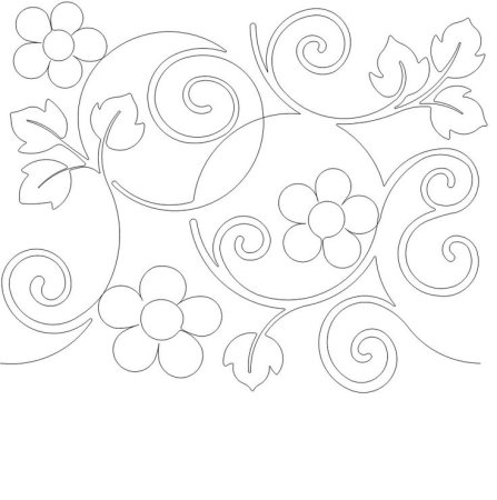 Узоры для Стежки цветы