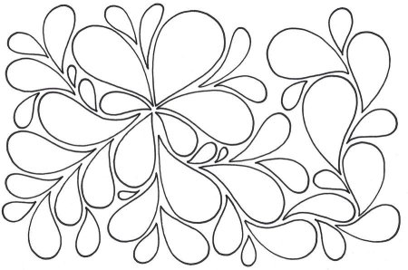 Пейп-арт трафареты узоры для техники