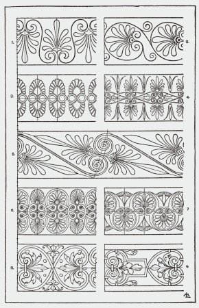 Схемы узоров для пейп-арта