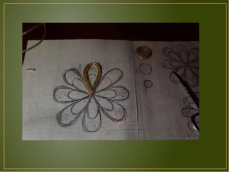 Трафареты для филиграни из джута