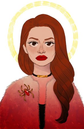 Ривердейл Шерил блоссом арт