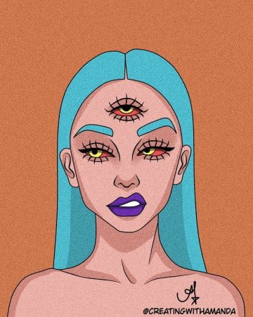 Девушка с тремя глазами