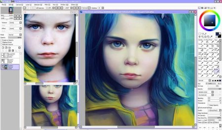 Рисунки в Paint Tool Sai