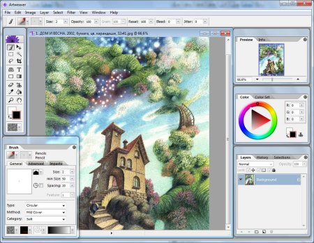 Цифровая живопись corel Painter