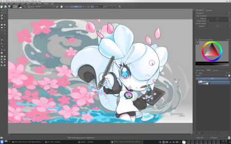 Графический редактор Krita