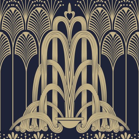 Орнаменты Модерн ар нуво ар деко