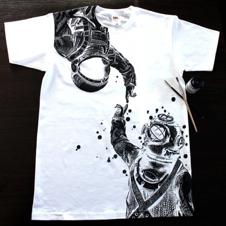 Черно белые принты для футболок