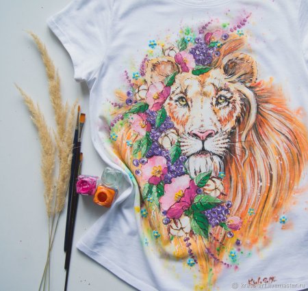 Расписанные футболки