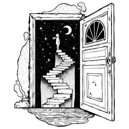 Открытая дверь