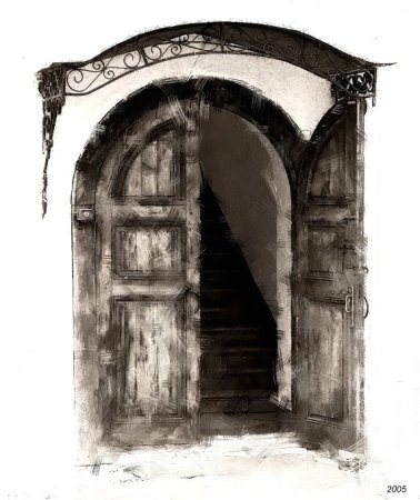 Открытая дверь