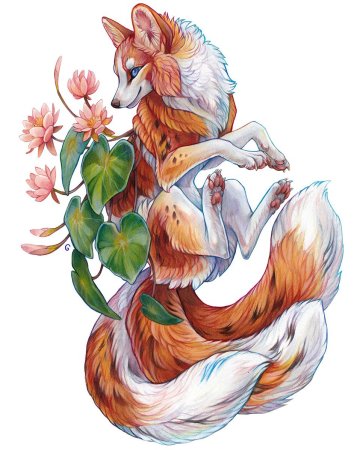 Лисичка Кицунэ