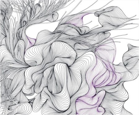 Силуэты деревьев стилизованные