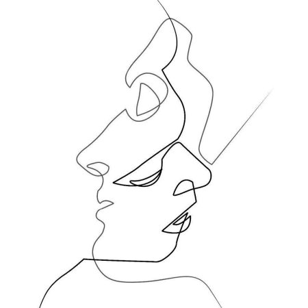 Портрет геометрическими фигурами