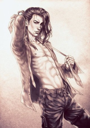 Рисовать красивого парня