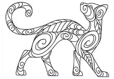 Животные из орнамента