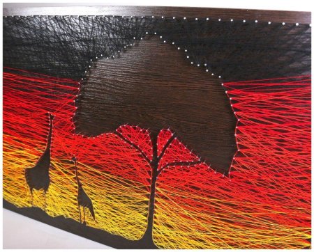 Мэри Буль стринг арт