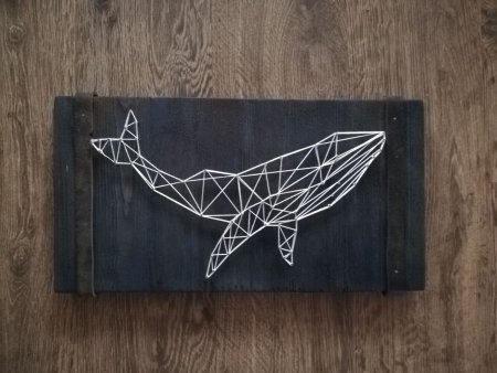 Панно в стиле стринг арт