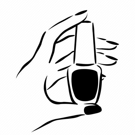 Лак для ногтей силуэт