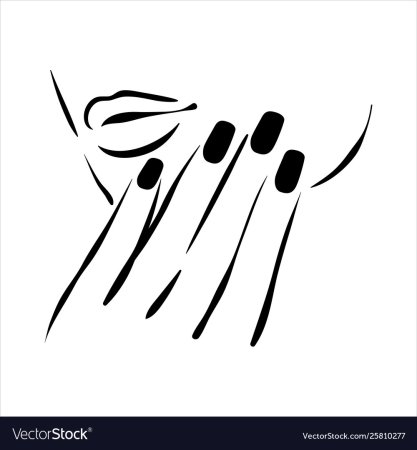 Маникюр значок