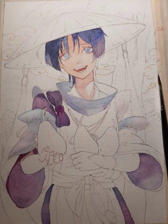 Шисуи Учиха скетч