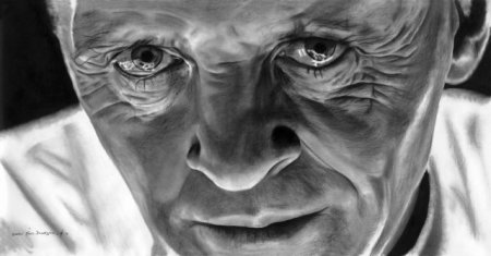 Ганнибал Лектор портрет