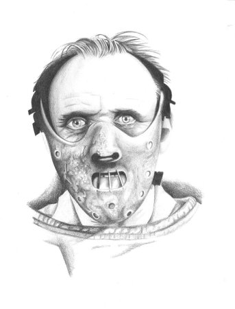 Ганнибал Лектер арт Хопкинс