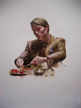 Ганнибал сериал Мадс Миккельсен Art