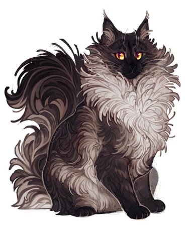 Коты Воители флаффи