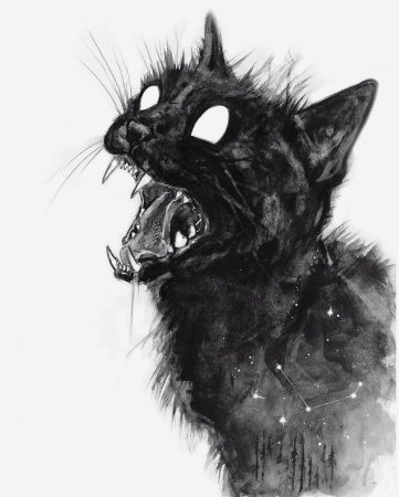 Кот арт