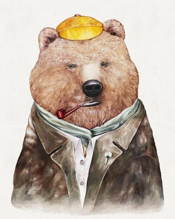 Медвежонок арты