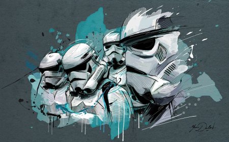 Star Wars штурмовики Art