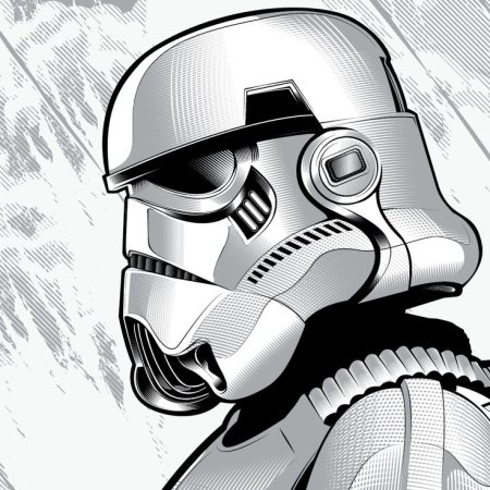 Шлем штурмовика арт