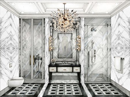 Интерьер от руки