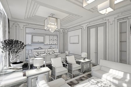 Столовая ар деко