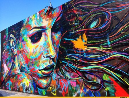 Стрит арт искусство. Граффити"🎨