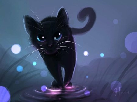 Кот арт