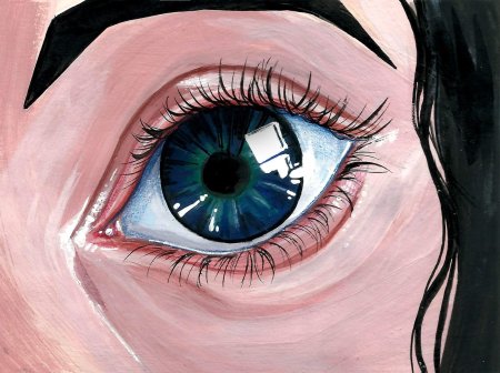 Глаза рисунок