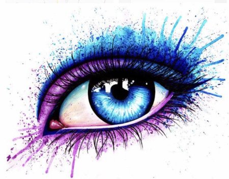 Логотип красивые глаза