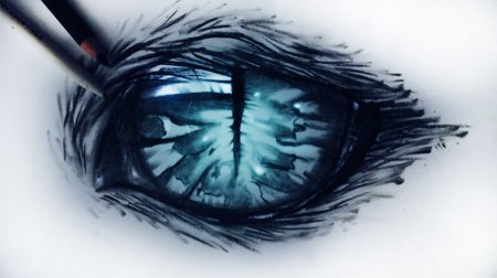 Кошачий глаз арт