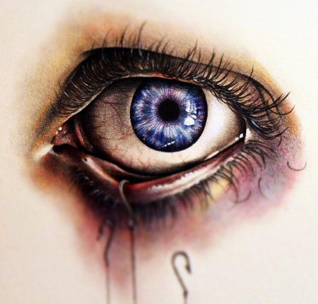 Глаза арт эскиз