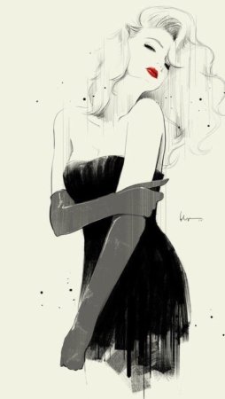 Блондинки в стиле арт