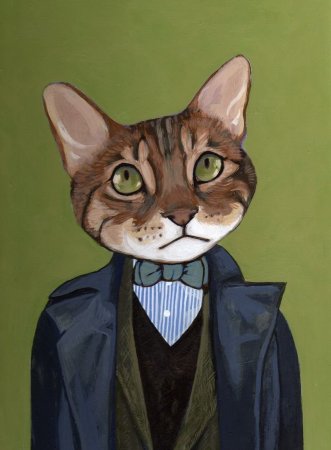 Кошка в пиджаке