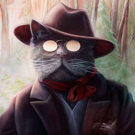 Кристина Хесс портреты кошек