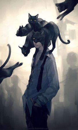 Кот арт