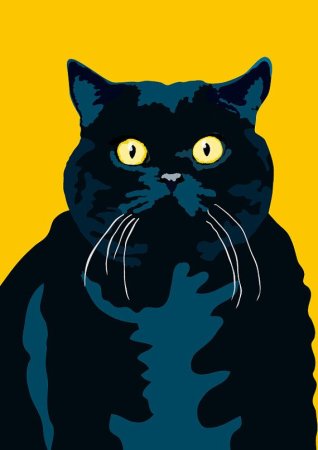 Животные в стиле ОПАРТ