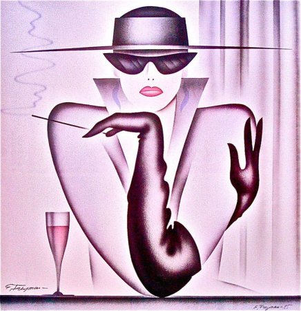 Дамы в стиле арт деко