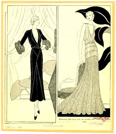 Эмблема в стиле арт деко