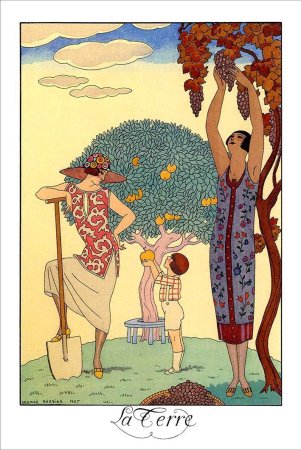 Стиль ар деко Графика