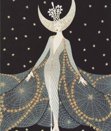 Цветы арт деко нуво