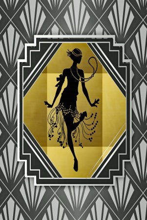 Арт деко иллюстрации